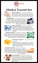 Load image into Gallery viewer, Raw Chakra Crystal Set