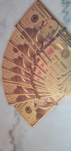 Load image into Gallery viewer, Golden $100 Bills