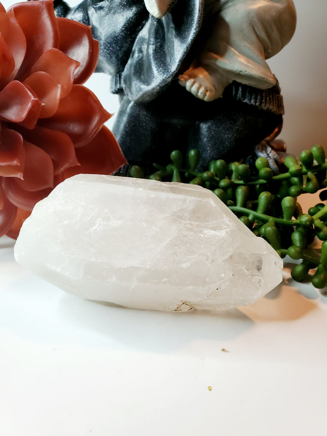 Raw Clear Quartz Point XL