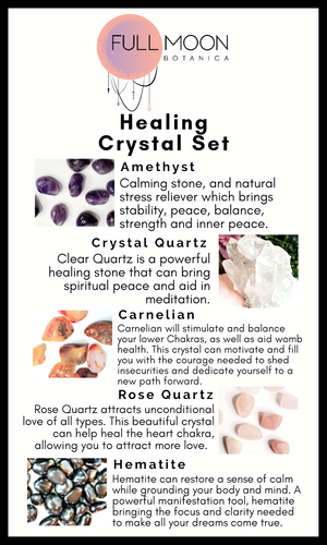 Healing Crystal Set