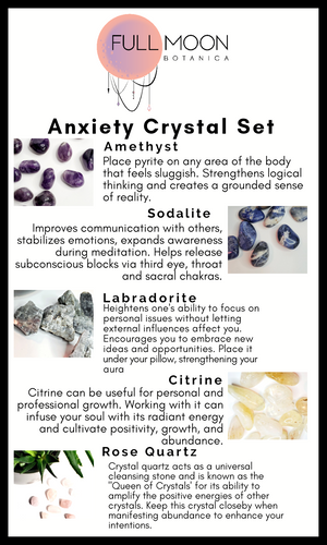 Anxiety Crystal Set